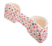 VOSAREA Cozy Mushroom-shaped Hamster Hideout Warm Nest Bed for Small Animals Soft Skin-friendly Sleeping Tunnel for Rats Mice Portable Washable Pet Shelter for Travel and Winter Comfort