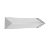 VOSAREA Crystal Triangular Prism 6' Glass Rainbow Maker for Optics | Polished Surfaces, Bubblefree Interior, High Transmissivity, Portable and Stable, for Teaching, Home Exploration
