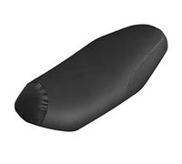 VOSAREA Cycling Motorcycle Seat Covers Waterproof Leather Pad Seat Saddle Cover Soft Cushion (Black)
