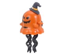 VOSAREA Dancing Octopus Wind-up with Soft Tentacles Spooky Pumpkin Design for Halloween Fun Educational Ocean Animal Figurine for Creative Play and Interactive Birthday Favors