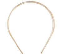 VOSAREA Delicate Multi-layer Metal Headband Elegant Golden Girl Headband Party Decorative Hair Accessory Easy to Put on Suitable for Most Occasions