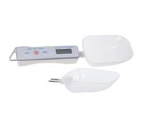 VOSAREA Digital Gram Measuring Spoon Scale with LCD Display, Detachable Plastic Electronic Kitchen Spoon for Precise Measurement Accuracy from 0.1g to 500g, for Cooking, Baking and Pet