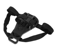 VOSAREA Diving Oxygen Cylinder Back Harness, Single Bottle Oxygen Tank Carrier for 7-12l Scuba Tanks, Stainless Steel and Pp, Black, Beginner Divers and Scuba Instructors