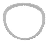 VOSAREA Elderly Commode Toilet Stool Fixing Ring Gray Inner Seat Cushion for Portable Chair Accessories Suitable for Seniors and Pregnant Women Bathroom Use