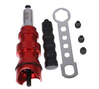 VOSAREA Electric Rivet Tool Adapter for Drill Quick Release Riveter Heads Smooth Riveting Without Burrs Ergonomic Power Tool Replacement for Efficient Drilling and Riveting