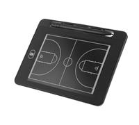 VOSAREA Electronic Basketball Coaching Board and Abs Material with Portable Design Digital Lcd Basketball Whiteboard Includes Built-in Pen for Enhanced Training for Games and Teaching