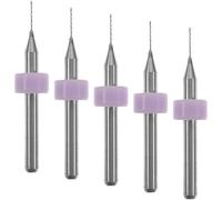 VOSAREA Extruder Nozzle Head Cleaner Drill Bits 5 Pcs Tungsten Steel Nozzles, Drill Quickly with Less Chips Random Color for 3d Printer for Circuit Board and Metal Processing