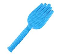 VOSAREA Five Finger Silicone Body Massage Patting Hammer, Blue Hand-Shaped Massage Bat for Muscle Relief and Meridian Therapy, Portable Wellness Tool for Back, Neck, and Shoulder