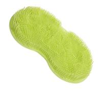 VOSAREA Foot Shower Scrubber Pad for Bathroom Use with Non-Slip Suction Cups, TPR Material, Effective Foot Massage Brush to Rub Dead Skin and Provide Body Caring During Shower