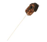 VOSAREA Garden Birdhouse Decoration with Stake Rustic Design for Outdoor Decor Versatile Use As Garden Ornament Bonsai Decor for Adding Charm and Character to Your
