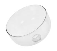 VOSAREA Glass Microwave Splatter Cover Round 8.2x5.9 Inch Dome