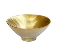 VOSAREA Golden Metal Tea Cup 60ml Round Base Small Decorative Hot Tea Cup with Easy to Clean Surface and Safe for Lips Household Drinkware