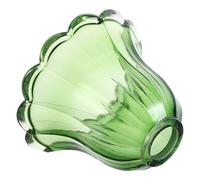 VOSAREA Green Glass Lamp Shade for Pendant Light Fixture and Bedside Lampshade, Easy Installation with Uniform Light Diffusion, Elegant Glass Lampshade for Home Lighting