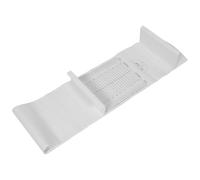 VOSAREA Growth Chart Growth Mat 1m Measuring Range Abs PVC White Accurate Measurement Portable and Parents Travel Wall Mounted Height Measurement