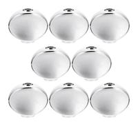 VOSAREA Guitar Holding Buttons Replacement Peg Tuning Set Silver 8pcs Metal Acoustic and Classical Guitar Parts Unique Design for Secure Accurate String
