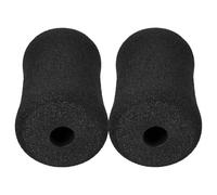 VOSAREA Gym Replacement Parts 2pcs Foot Foam Pads Roller Cover Ab Training Accessory Home Gym Exercise Machine Equipment Replacement Pads
