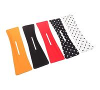 VOSAREA Hair Bun Maker Secure and Stable Hair Styling 5pcs with Clip Structure for Women Cloth Material, Fashionable and Elegant Design, Suitable for Lazy Days and Occasions