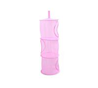 VOSAREA Hanging Mesh Storage Organizer Compartments for Toy and Laundry Storage Boy Girl Room Portable and
