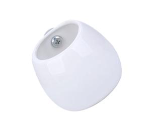 VOSAREA Hanging Pet Feeder Easy to Clean with Smooth and Sl eramic Food Bowl Rounded White Porcelain Bowl for Small Animals Including Pigs and Small Pet Feeding