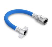 VOSAREA Heavy-Duty Double-Layer Truck Air Intake Hose with Quick Connect Adapter for Trailer Air Tanks Sturdy Hose Fitting Compatible with Lorry Pneumatic Systems