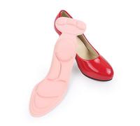 VOSAREA Heel Cushion Pads Absorb Sweat Sponge Back Non-Slip 1 Pair with Chic Design Stop Heels Slide and Pumps for Dancing and Long Walks