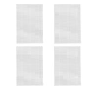 VOSAREA Hepa Replacement Filters and High Efficiency Filtration 4pcs Material for Cleaner Air in Nursery Compatible with Bottle Sterilizer