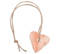 VOSAREA Himalayan Mineral Lick Brick for Dogs Animals Salt Block for Supplementing Trace Elements and Minerals Heart Shape