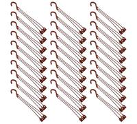 VOSAREA Hooks for Indoor, 50Pcs Plastic Hanging Basket Hooks, Hanging Plant Holder for Planters, Birdbaths and Lanterns, Garden Plant Hangers for Window Sill