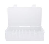 VOSAREA Large Capacity Plastic Embroidery Thread Holder with 42 Slots Lock Design and Window Sewing Supply Organizer and Thread Spools Container