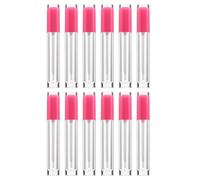 VOSAREA Lip Gloss Tubes Refillable Lip Colour Containers 12pcs with Rubber Stoppers 5ml with Good Sealing and Even Dispensing for Gloss for Work and Personal Use