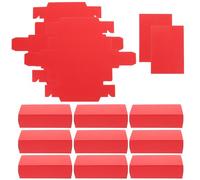 VOSAREA Lipstick Wrap Boxes with Smooth Rounded Edges Red 12pcs Kraft Paper and Space-saving Design Perfume Wrapping Or for Essential Oil Bottles for Friends Daily Life