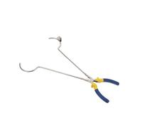 VOSAREA Long Graphite Crucible Tong Melting Furnace Clamp Metal Smelting Tool for Jewelry Casting High-Temperature Resistant Construction