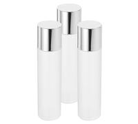 VOSAREA Lotion Empty Bottle Cosmetic Dispenser 3Pcs 150Ml Matte Finish Lightweight PET Bottles Convenient for Travel Skincare Routine On-The-Go