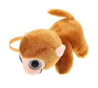 VOSAREA Magnetic Monkey Plush Shoulder Soft Plush Doll Comfortable and Cute Accessory for Adults for Birthday Parties and Cosplay Events
