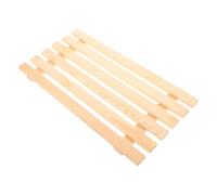 VOSAREA Mailbox Grate Insert Wooden 13.78x7 Inch for Weatherproof Storage