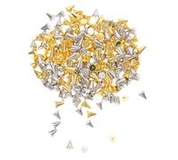 VOSAREA Metal Nail Studs 200Pcs Mini Nail Gems and Rivets for Halloween DIY Supplies