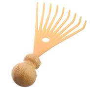 VOSAREA Mini Portable Head Massager Claw Tool Beige for Scalp and Body Stress Relief at Office and Home