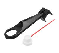 VOSAREA Motorcycle Chain Cleaning and Maintenance Tool Set with User-friendly Pp Brush for Quick Cleaning Efficiency, Black Bike Chain Cleaner Suitable for Travel and Maintenance