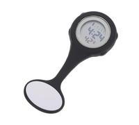 VOSAREA Multifunction Silicone Nurse Watch Pin Pocket Watch Hanging Round Dial Electronic for Medical Workers Emergency Service Healthcare