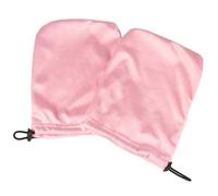 VOSAREA Paraffin Therapy Glove and Foot Cover Set, 2 Pairs Pink Wax Bath Hand and Foot Covers for Beauty Treatment and Arthritis Wax Bath Care
