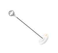VOSAREA Pet Hair Dryer Stand Plastic for and Floor-standing Dog Grooming, White Styling Stainless Steel Holder Hold to Organize Hairdryer Firmly during Curling Sessions