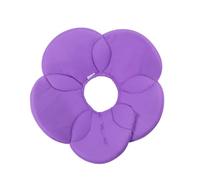 VOSAREA Pet Protective Collar Comfortable Polyester and Sponge Preventing Scratching and Biting Flower Shaped Dog Elizabethan Collar for Dogs and Cats after Operation or Rashes
