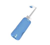 VOSAREA Plastic Nasal Cleaning Bottle Upside down Use 500ml with 2 Nozzles for Sinus Wash and One-button Control Portable Nasal Rinse Bottle and Instant Congestion for Adults and Children
