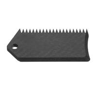 VOSAREA Plastic Wax Removing Comb Wax Cleaning Scraper Tool for Surfboard with Carbon Fiber Pattern Design, Single Pack Suitable for Surfers and Surfboard Maintenance