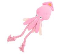 VOSAREA Plush Octopus Cat Teething Indoor Interactive Chew Rope That Attracts Cat's Attention and Reduces Destructive, Soft Material for Kittens and Cats of Ages