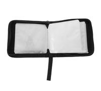 VOSAREA Portable Cd Case Lightweight Disc Storage Pouch for Car Home Travel Cd Carrying Case Easy Access for Organizing The Go