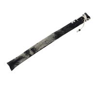 VOSAREA Portable Flute Storage Bag Cloth Material with Flannel Interior with Ink Wash Painting Design, Easy to Carry and Versatile Storage for Flute and Keys for School and Outdoor