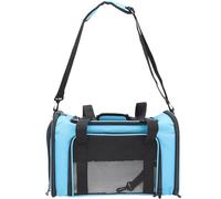 VOSAREA Portable Large-capacity Pet Bag for Cat Travel with Handheld Design, Warm and Comfortable Oxford Cloth Material round Hole Net for Cat Storage Style