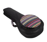 VOSAREA Portable Mandolin Bag with Comfortable and Breathable Nylon Material, Waterproof Thick Cotton Padding, Stylish Design, for Secure Musical Instrument Storage and Easy Random Color