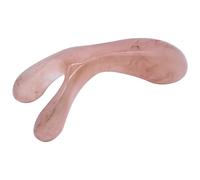 VOSAREA Portable Resin Nose Massager and Scraper Stick, Small Beige Face Acupoint Massage Tool for Nasal Congestion Relief and Skin Relaxation at Home Or Salon